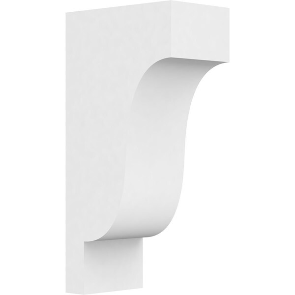 Ekena Millwork Standard Newport Architectural Grade PVC Corbel, 5"W x 9"D x 18"H CORP05X09X18NEW - main